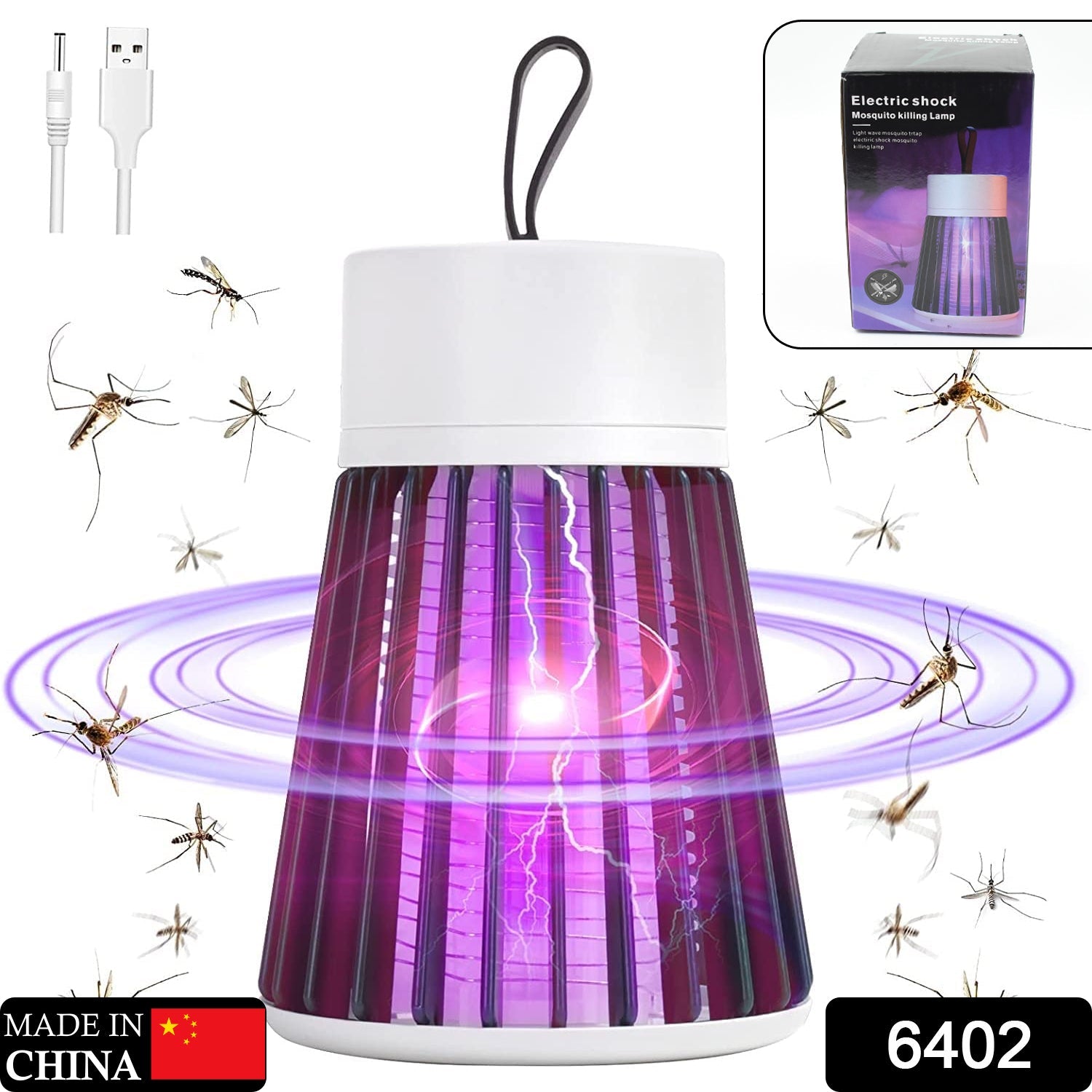 6402 Mosquito Killer Machine Mosquito Killer USB Powered Bug Zapper Mosquito Lamp For Home Electric LED Lamp Mosquito Killer Indoor / Outdoor Mosquito Trap Machine DeoDap 6402 Mosquito Killer Machine Mosquito Killer USB Powered Bug Zapper Mosquito Lamp For Home Electric LED Lamp Mosquito Killer Indoor / Outdoor Mosquito Trap Machine DeoDap